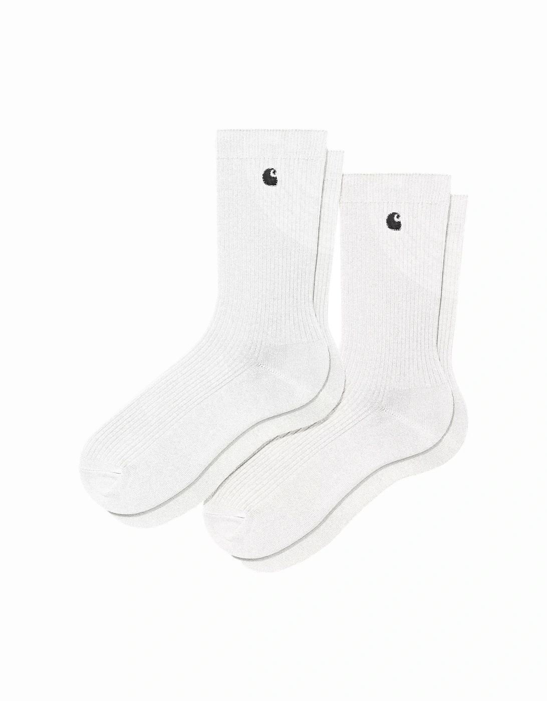 Madison 2 Pack Socks White/Black, 3 of 2