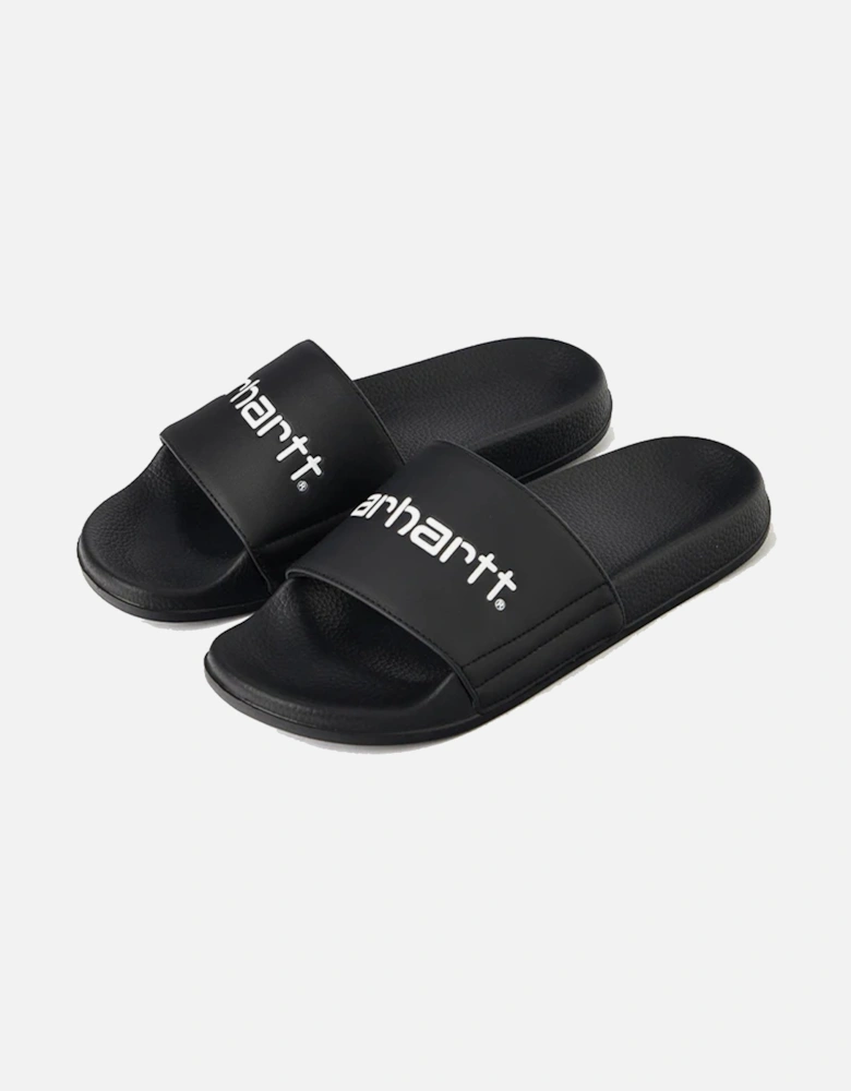 Slippers Slides Black/White