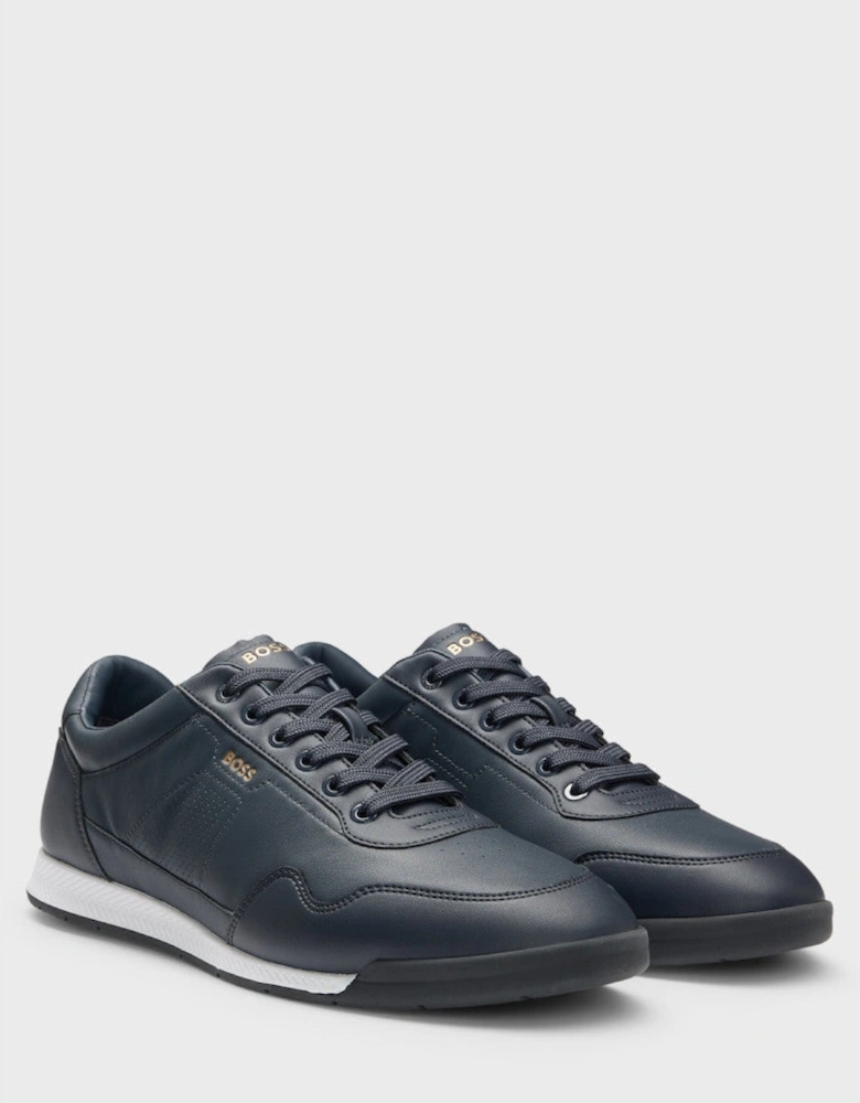 BOSS Black Nitan_Itpf Trainers 401 Dark Blue