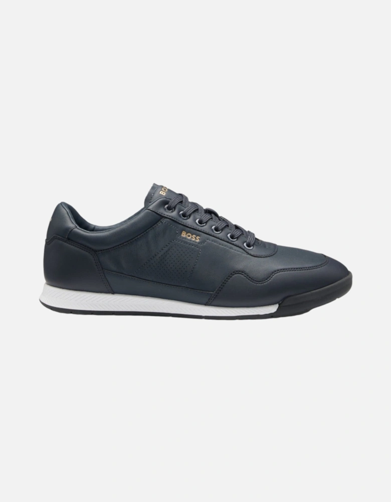 BOSS Black Nitan_Itpf Trainers 401 Dark Blue