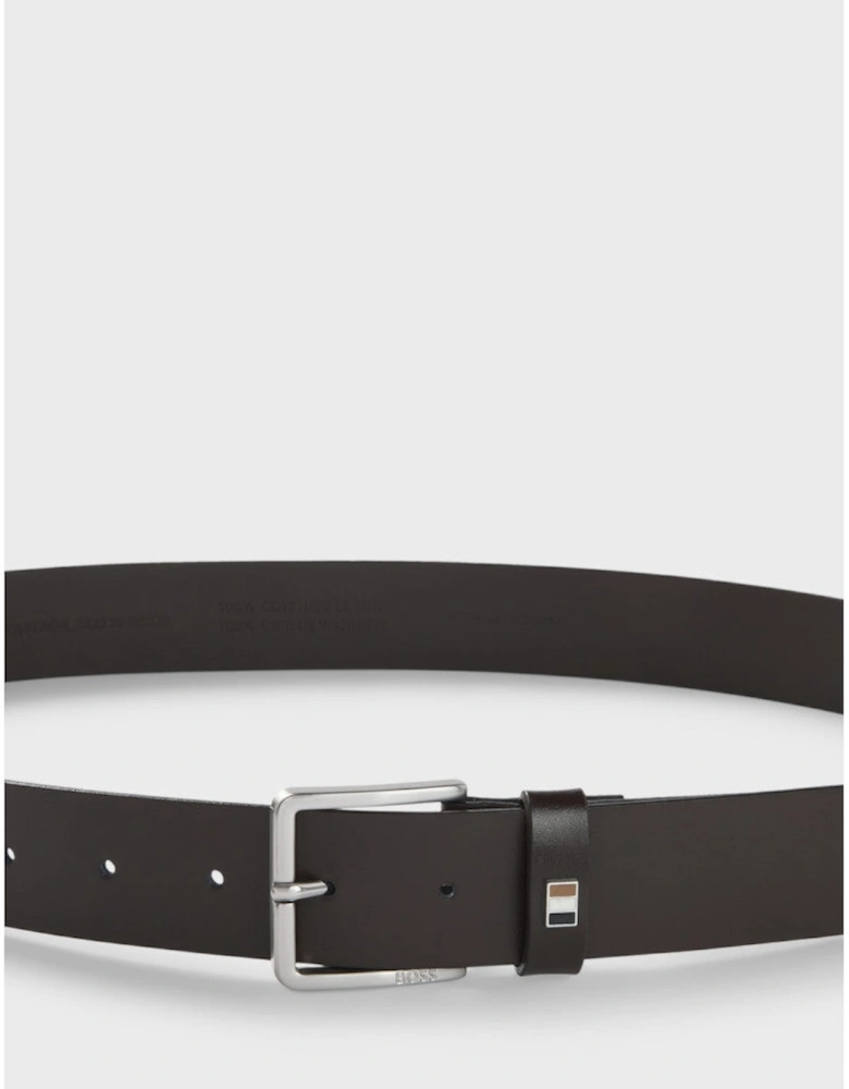 BOSS Black Ther-Flag-E_Sz35 Belt S2-25 205 Dark Brown