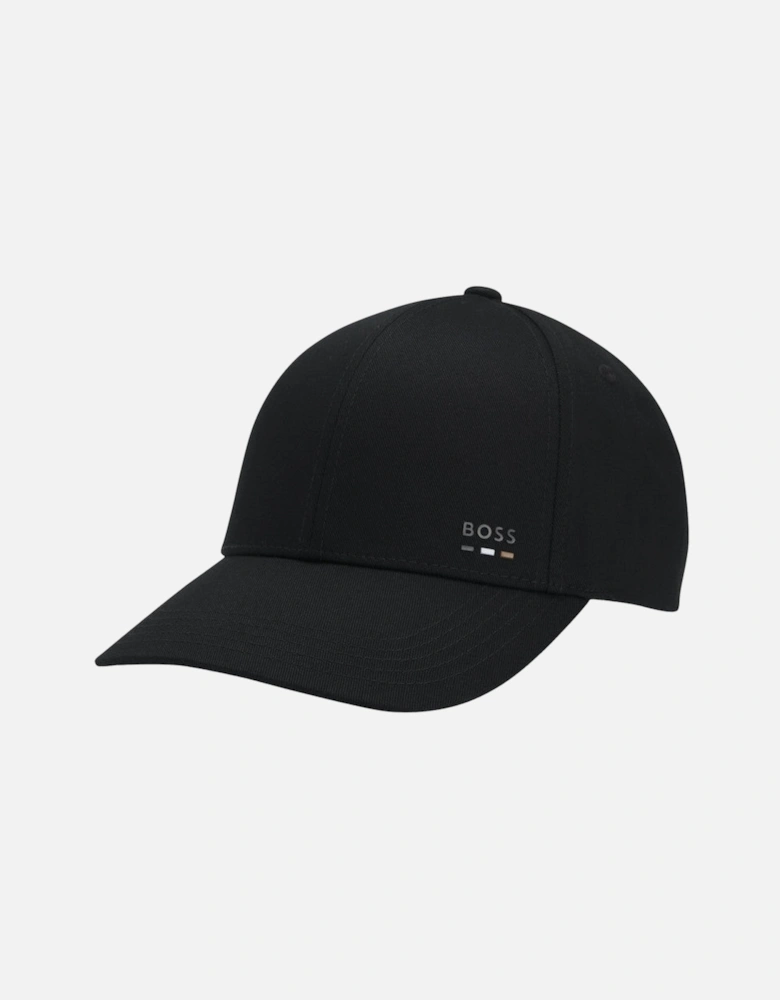BOSS Black Zed-BOSS-Stripe Cap S2-25 001 Black