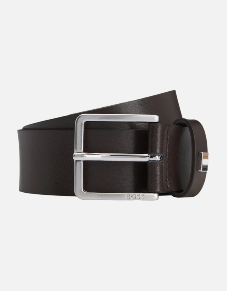 BOSS Black Ther-Flag-E_Sz35 Belt S2-25 205 Dark Brown
