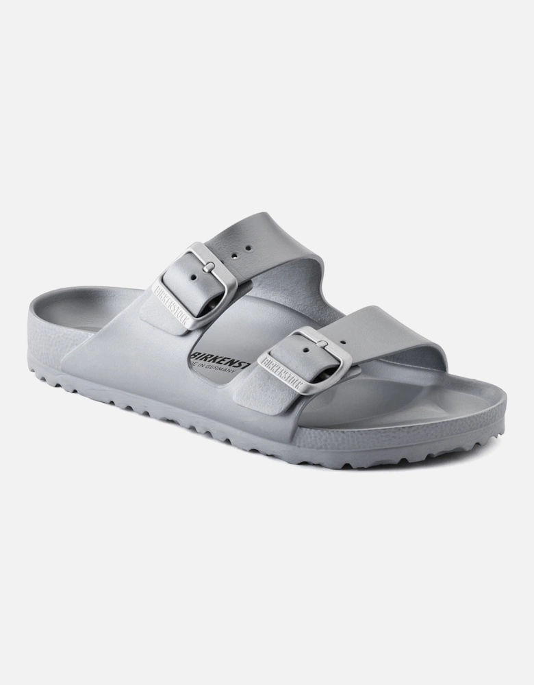 EVA Women's Metallic Silver Sandals