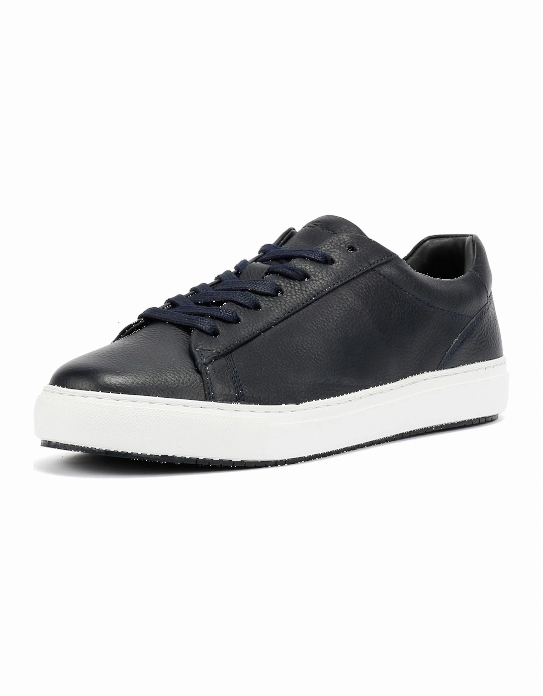 Ace Cupsole Leather Men's Navy Trainers