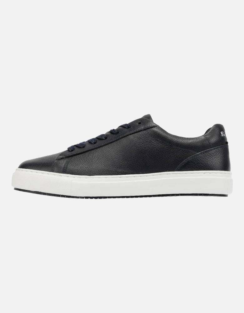 Ace Cupsole Leather Men's Navy Trainers