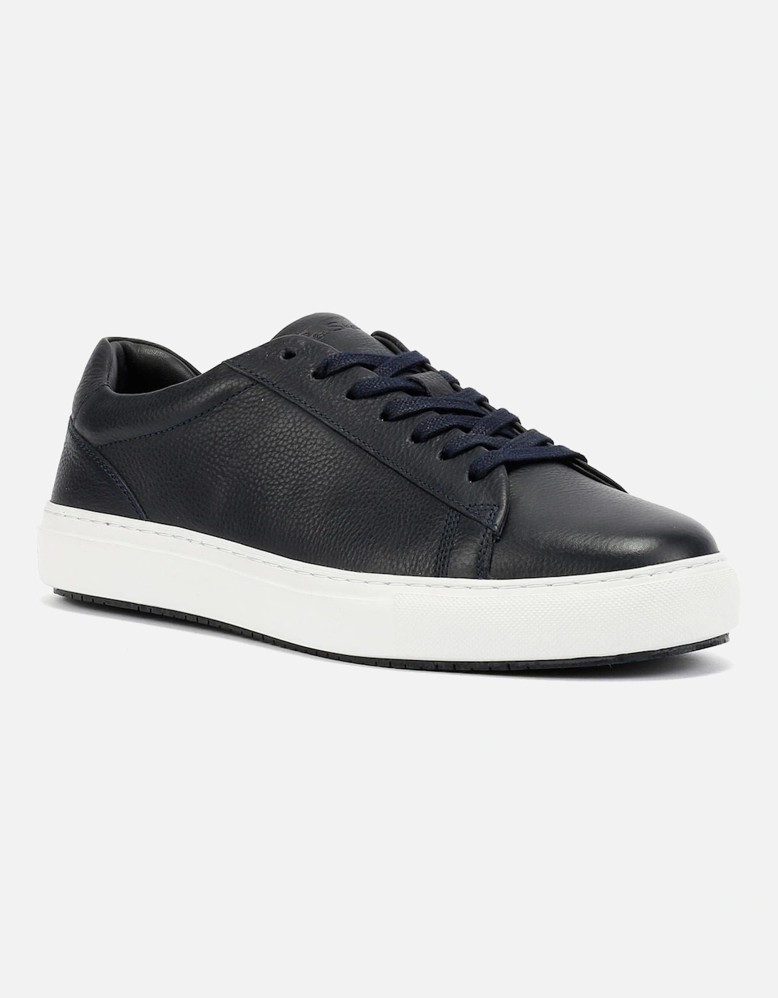 Ace Cupsole Leather Men's Navy Trainers