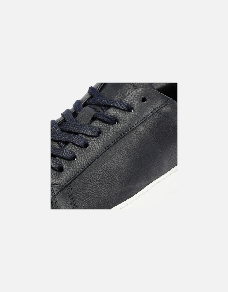 Ace Cupsole Leather Men's Navy Trainers