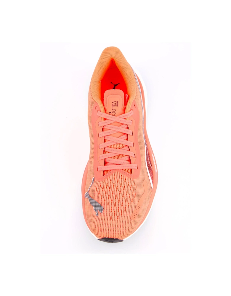 Womens Running Velocity Nitro 3 Trainers - Glow - Glowing Red