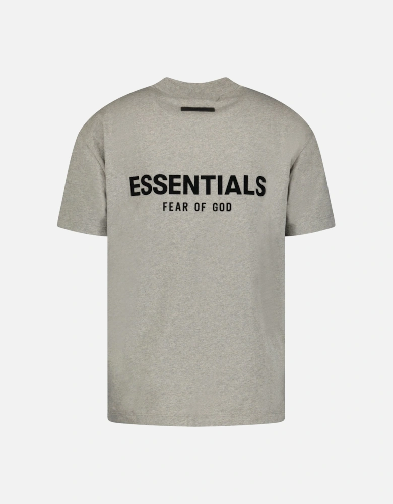 T-Shirt Dark Oatmeal Grey