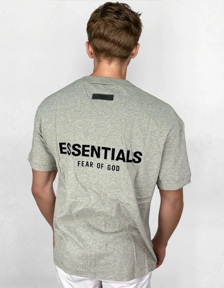 T-Shirt Dark Oatmeal Grey