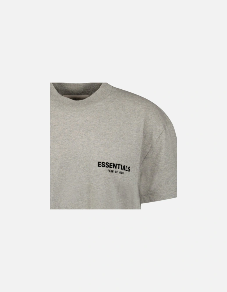 T-Shirt Dark Oatmeal Grey