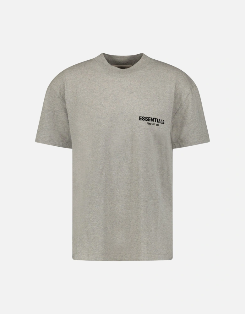 T-Shirt Dark Oatmeal Grey