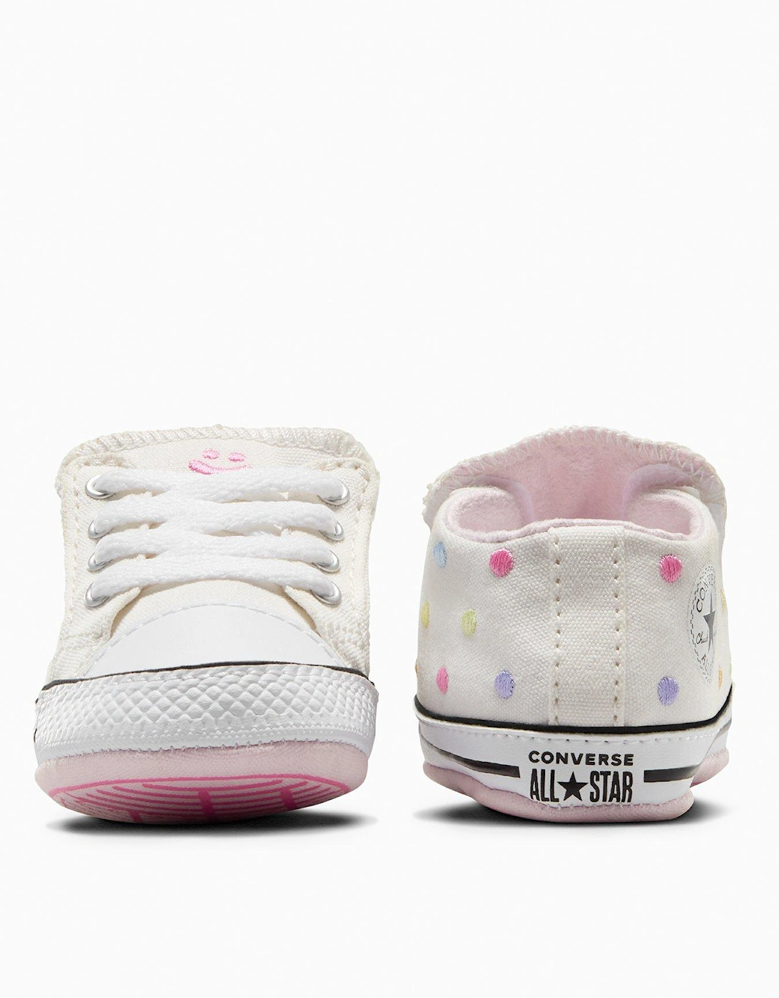 Kids Chuck Taylor All Star Cribster Canvas Ox Trainers - White
