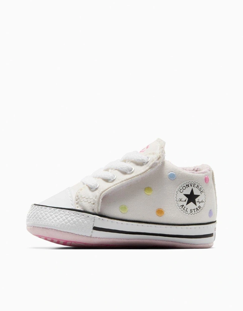Kids Chuck Taylor All Star Cribster Canvas Ox Trainers - White
