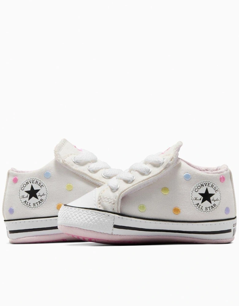 Kids Chuck Taylor All Star Cribster Canvas Ox Trainers - White
