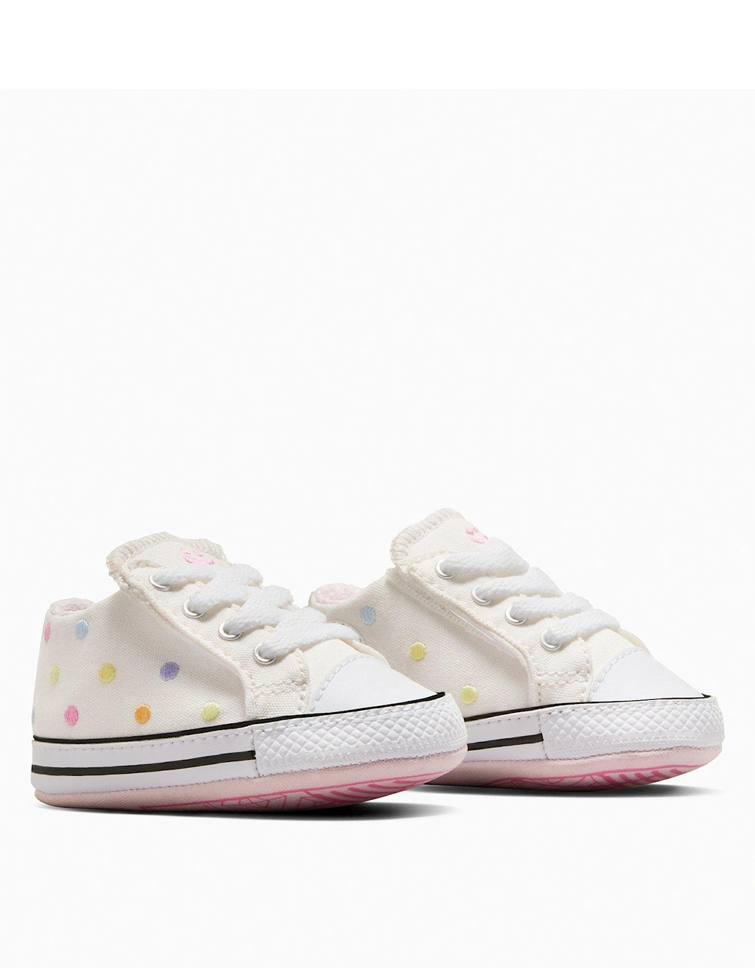 Kids Chuck Taylor All Star Cribster Canvas Ox Trainers - White
