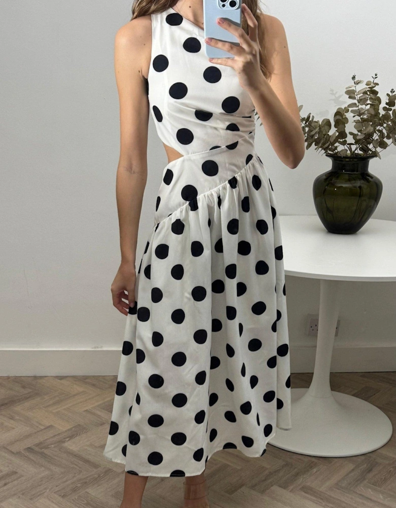 Jasmine Spot Dress - Multi