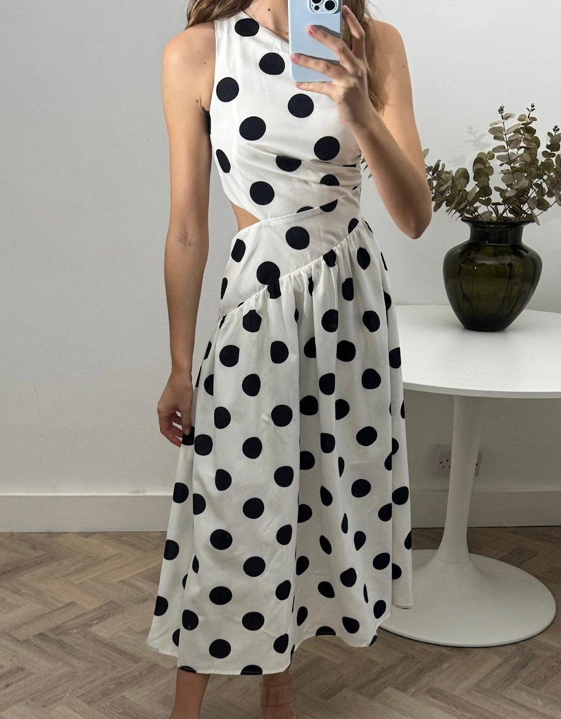 Jasmine Spot Dress - Multi