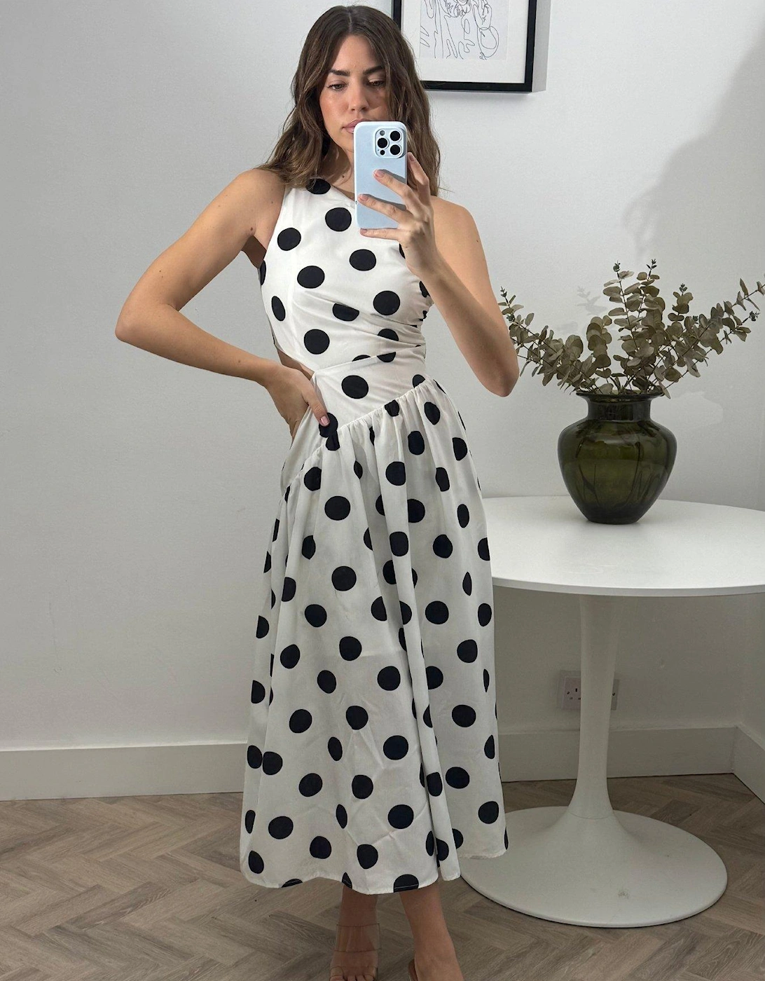 Jasmine Spot Dress - Multi