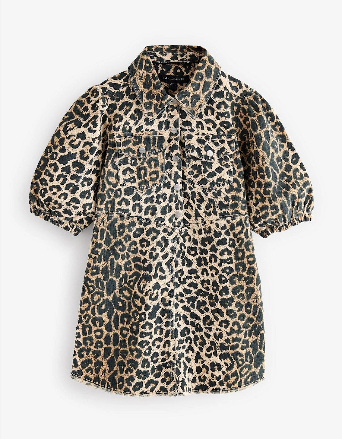 Girls Jackie Leopard Dress - Multi