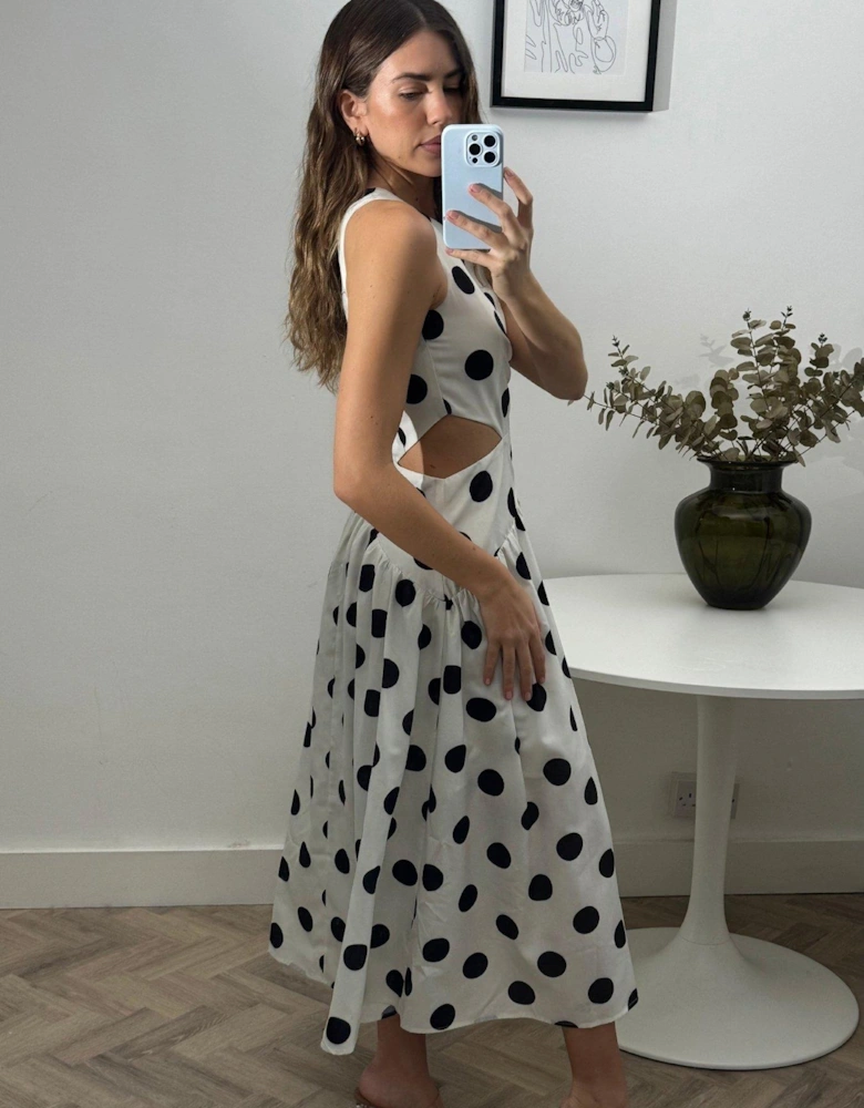 Jasmine Spot Dress - Multi