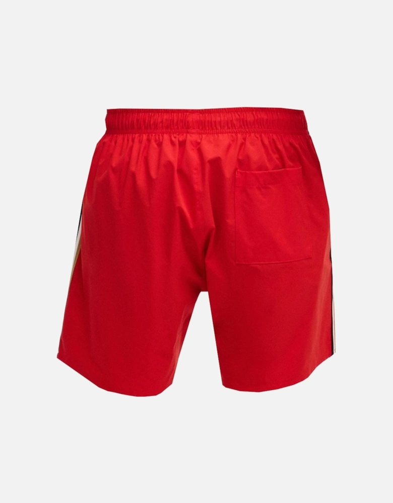 Men's Red Iconic Swim Shorts
