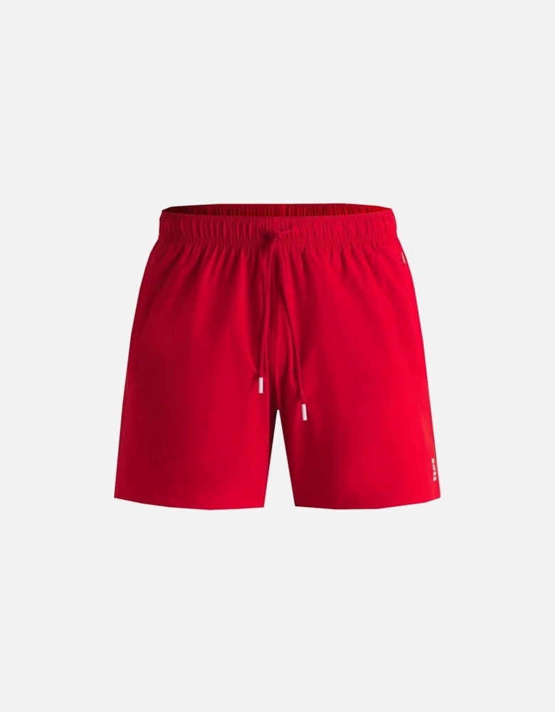 Men's Red Iconic Swim Shorts