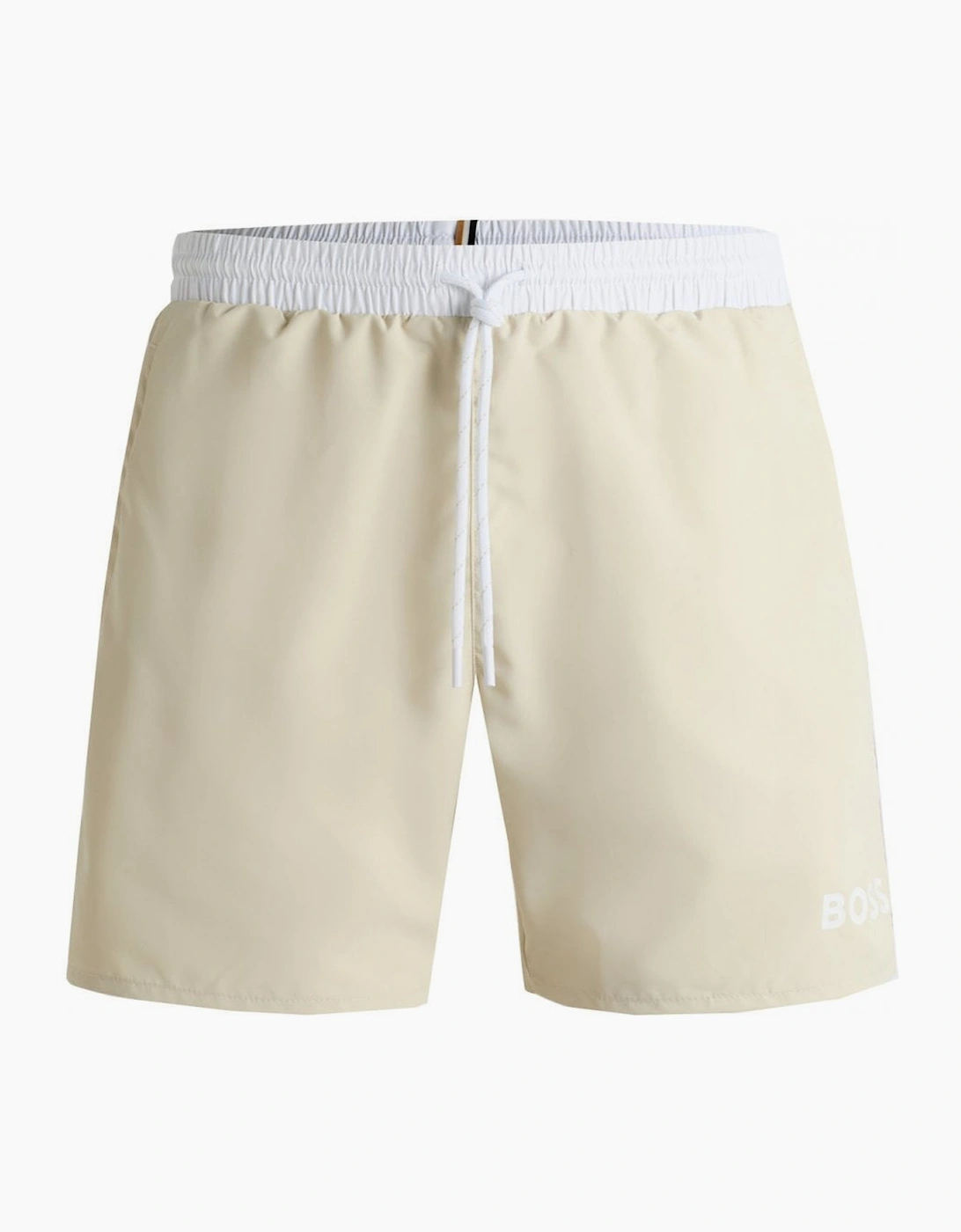Boss Men's Hugo Boss Men's Beige Starfish Swim Shorts - Tan