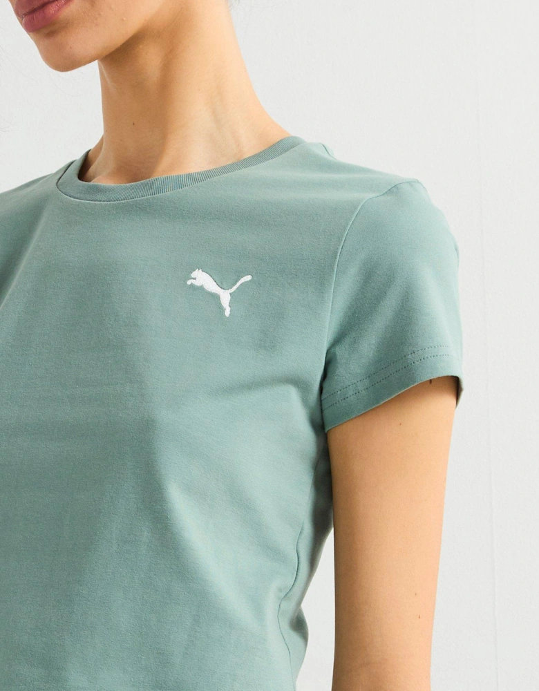 Womens Wardrobe Essentials Tee - Green