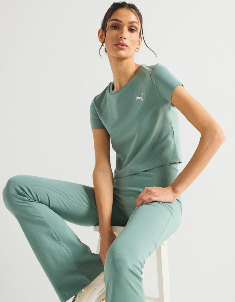 Womens Wardrobe Essentials Tee - Green