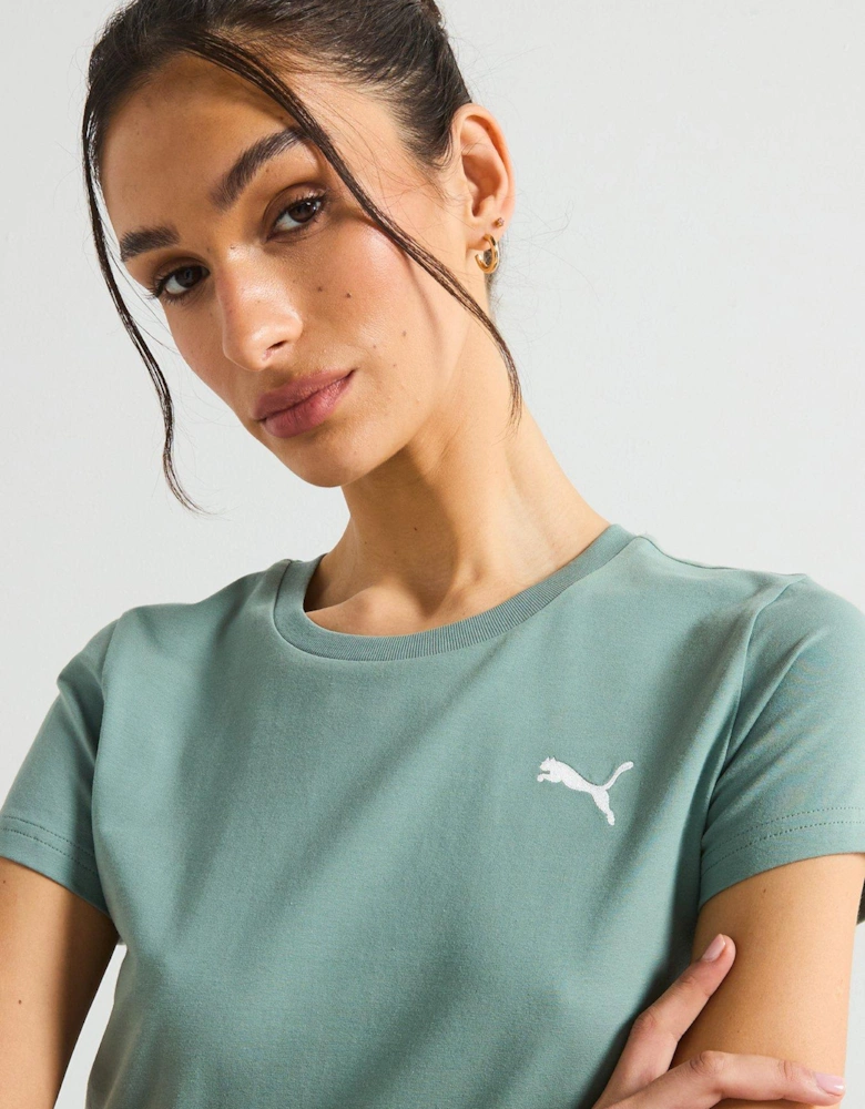 Womens Wardrobe Essentials Tee - Green