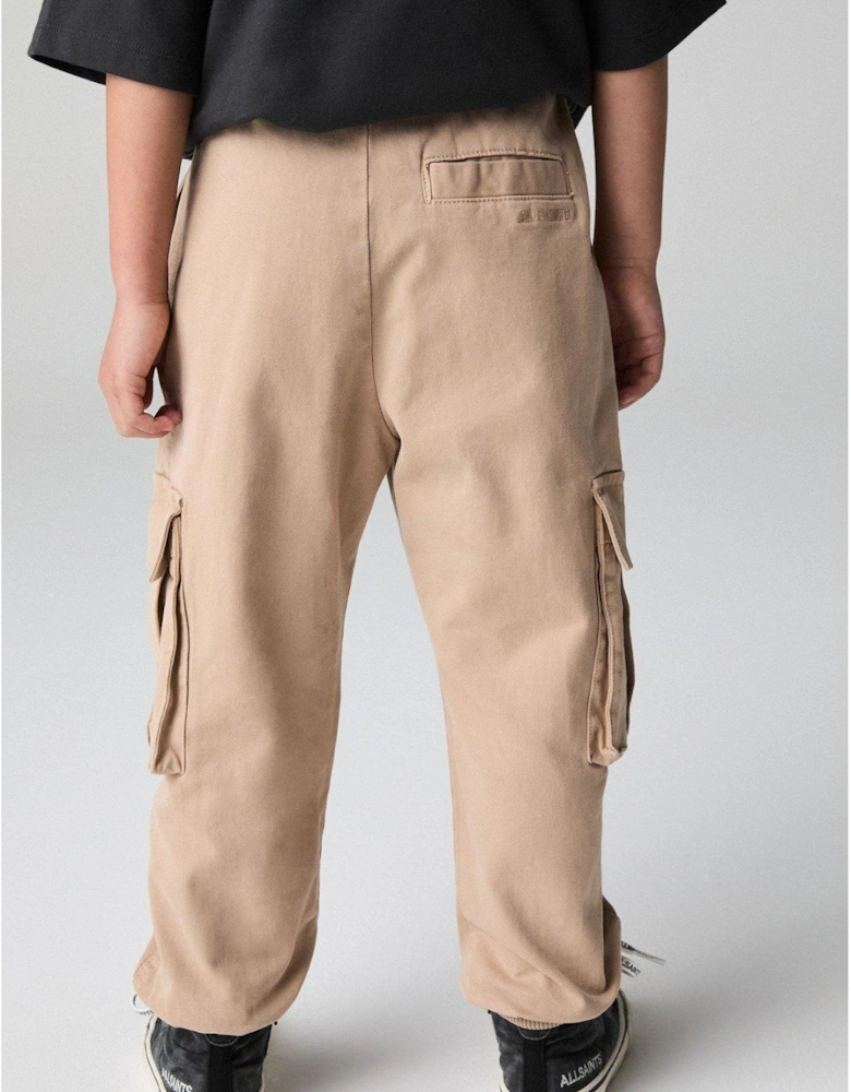Boys Cargo Jogger - Beige