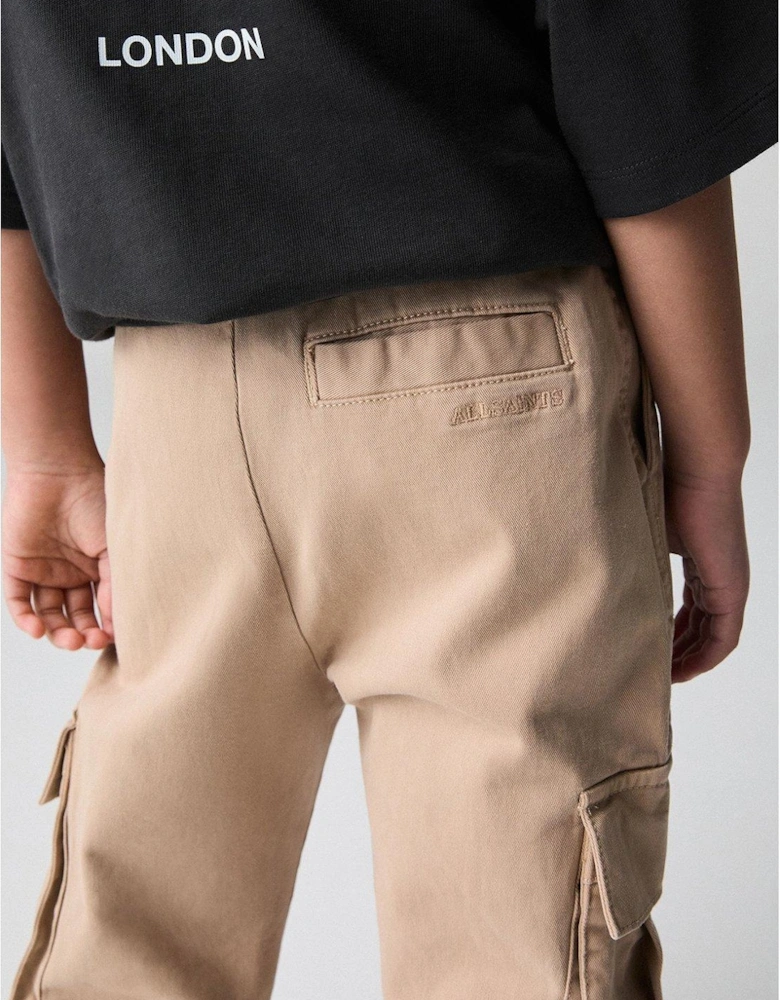 Boys Cargo Jogger - Beige
