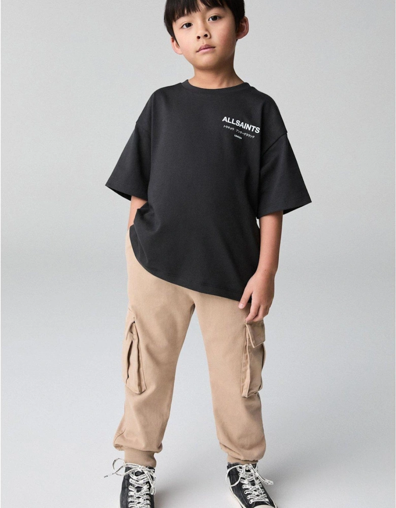 Boys Cargo Jogger - Beige