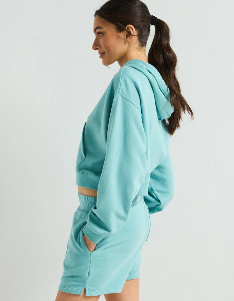 Womens Star Chevron Shorts - Blue