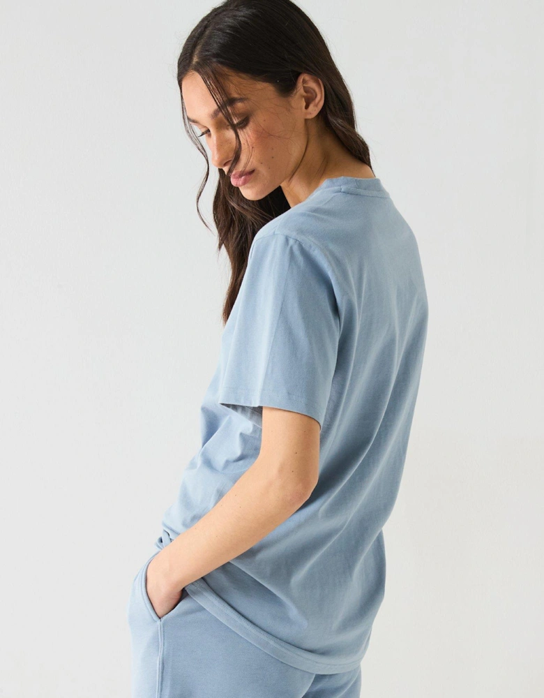 Womens Chuck Patch Tee - Wet Stone