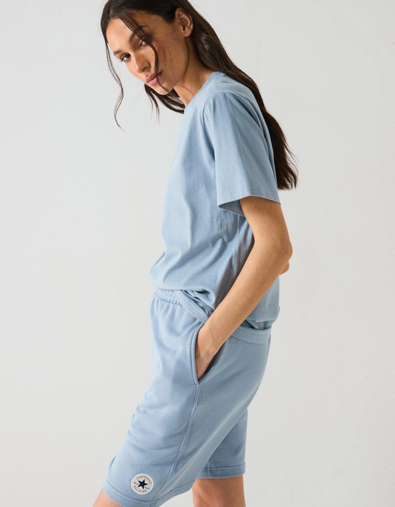 Womens Chuck Patch Tee - Wet Stone