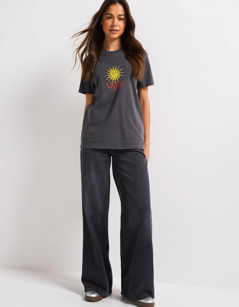 Women's Cosmic Ray Bff Short Sleeve T-Shirt - Grey