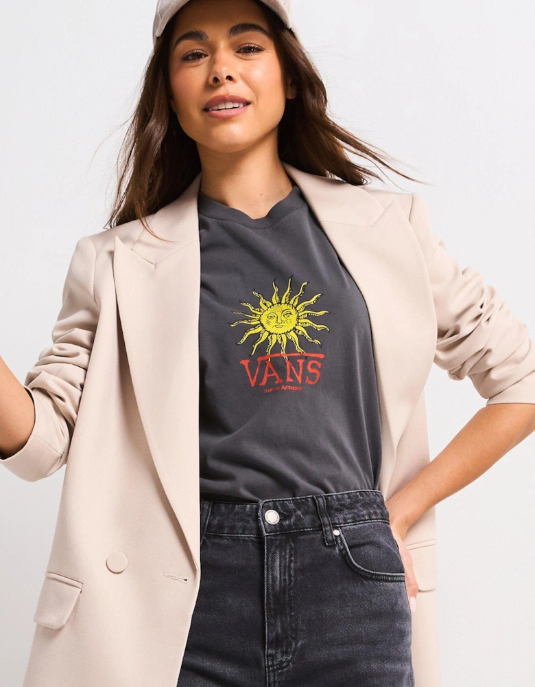 Women's Cosmic Ray Bff Short Sleeve T-Shirt - Grey