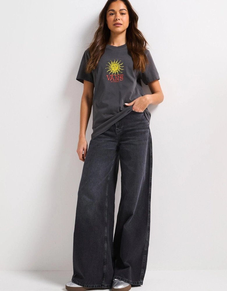 Women's Cosmic Ray Bff Short Sleeve T-Shirt - Grey