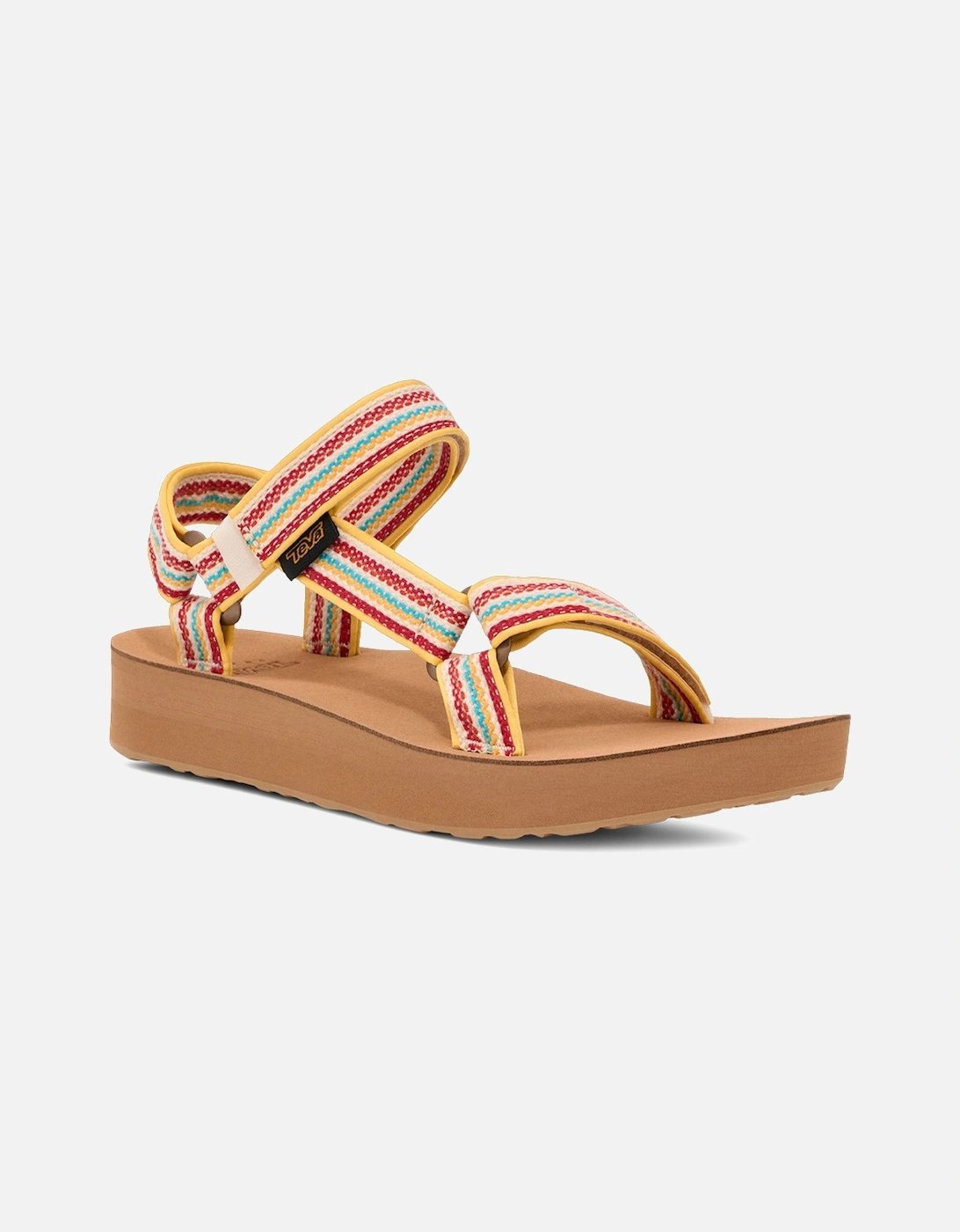 Women's Midform Woven Sandal Coconut/Tanzine, 7 of 6