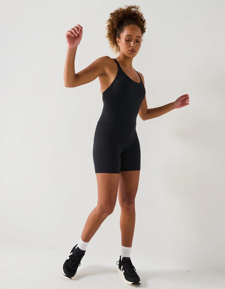 Womens Training All Day Active Bodysuit - Black