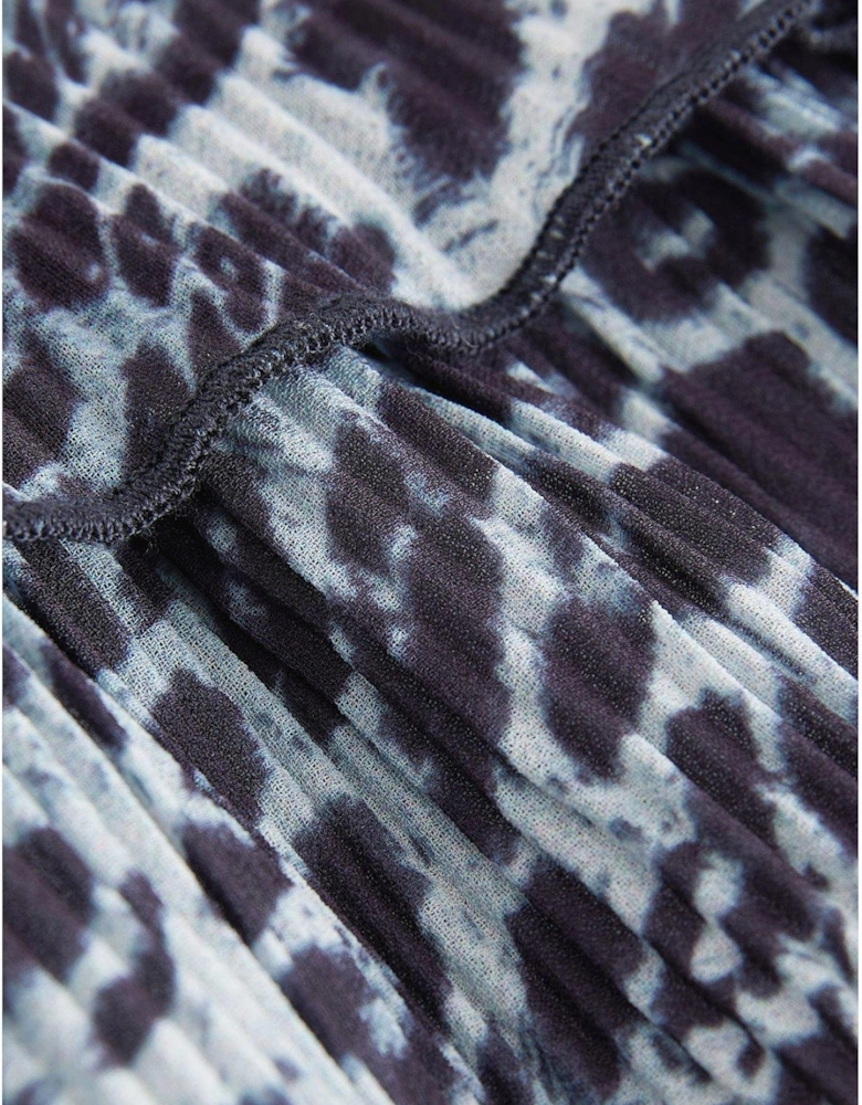 Girls Tier Leopard Antheia Dress - Multi