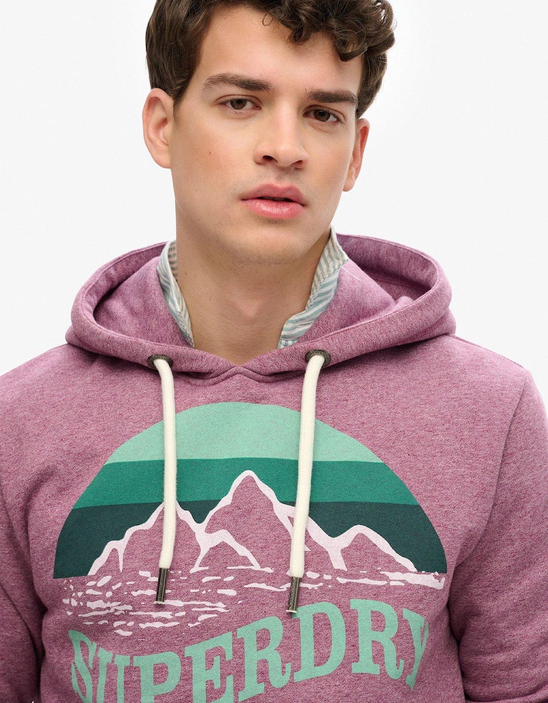 CL Great Outdoors Relaxed Hoodie - Dark Red