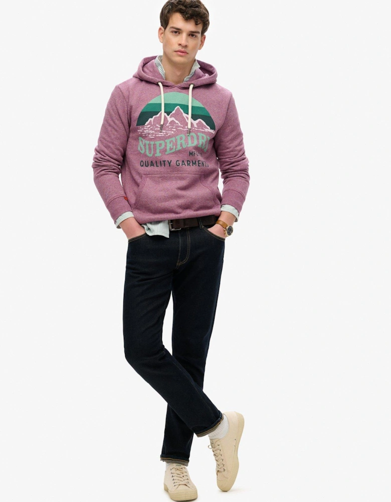 CL Great Outdoors Relaxed Hoodie - Dark Red