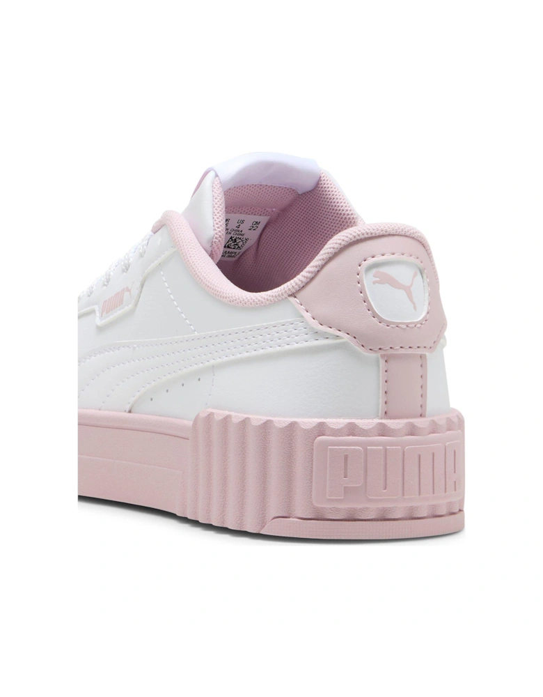 Junior Girls Carina 30 Cutie - White-Rose Mauve
