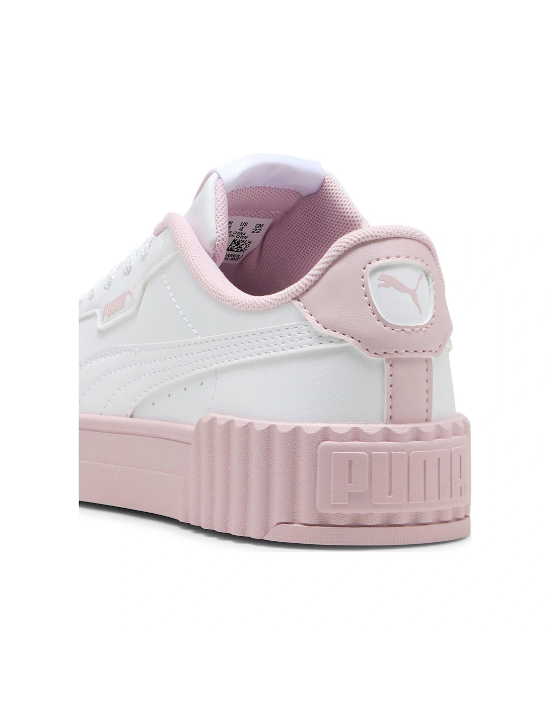Junior Girls Carina 30 Cutie - White-Rose Mauve