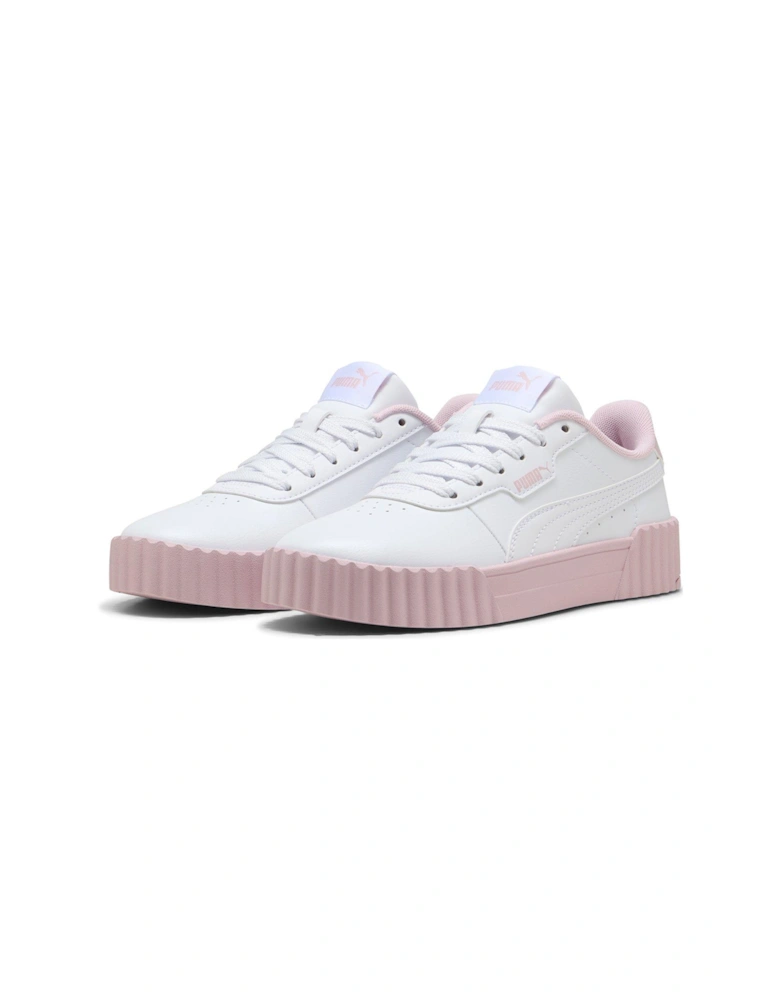 Junior Girls Carina 30 Cutie - White-Rose Mauve