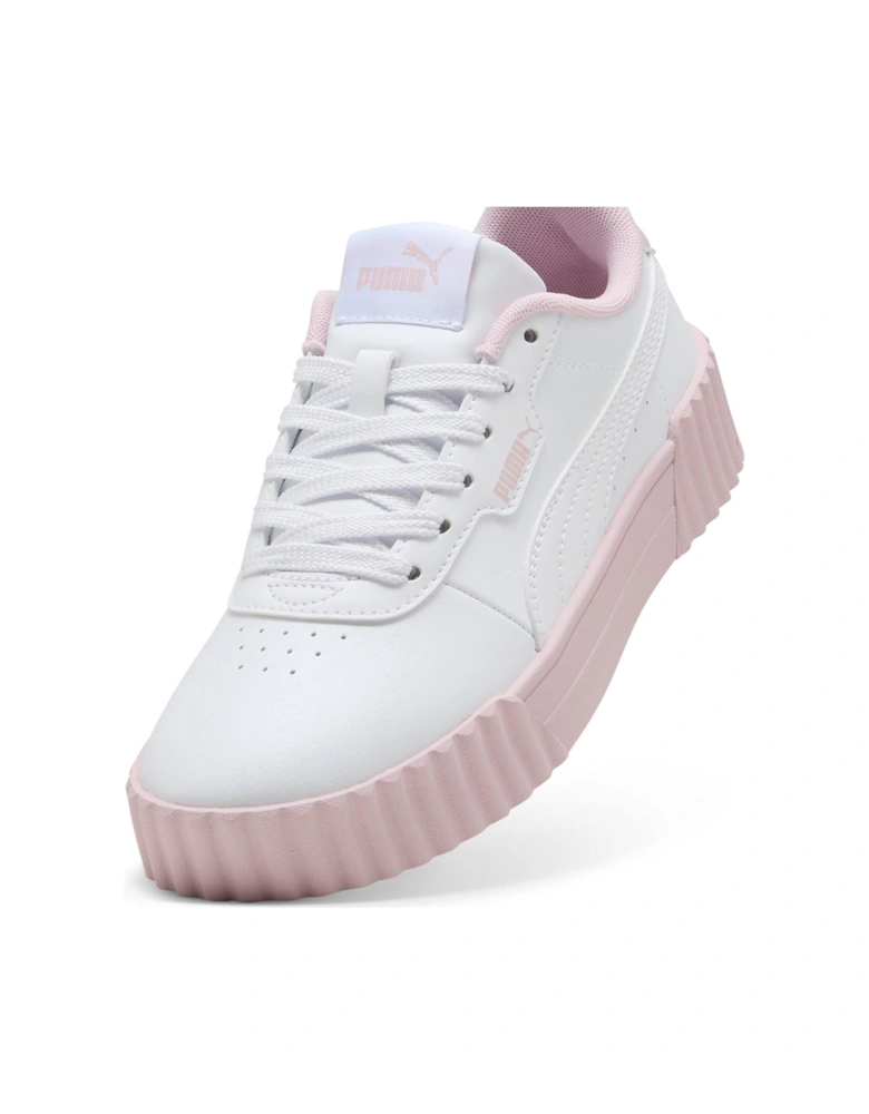 Junior Girls Carina 30 Cutie - White-Rose Mauve